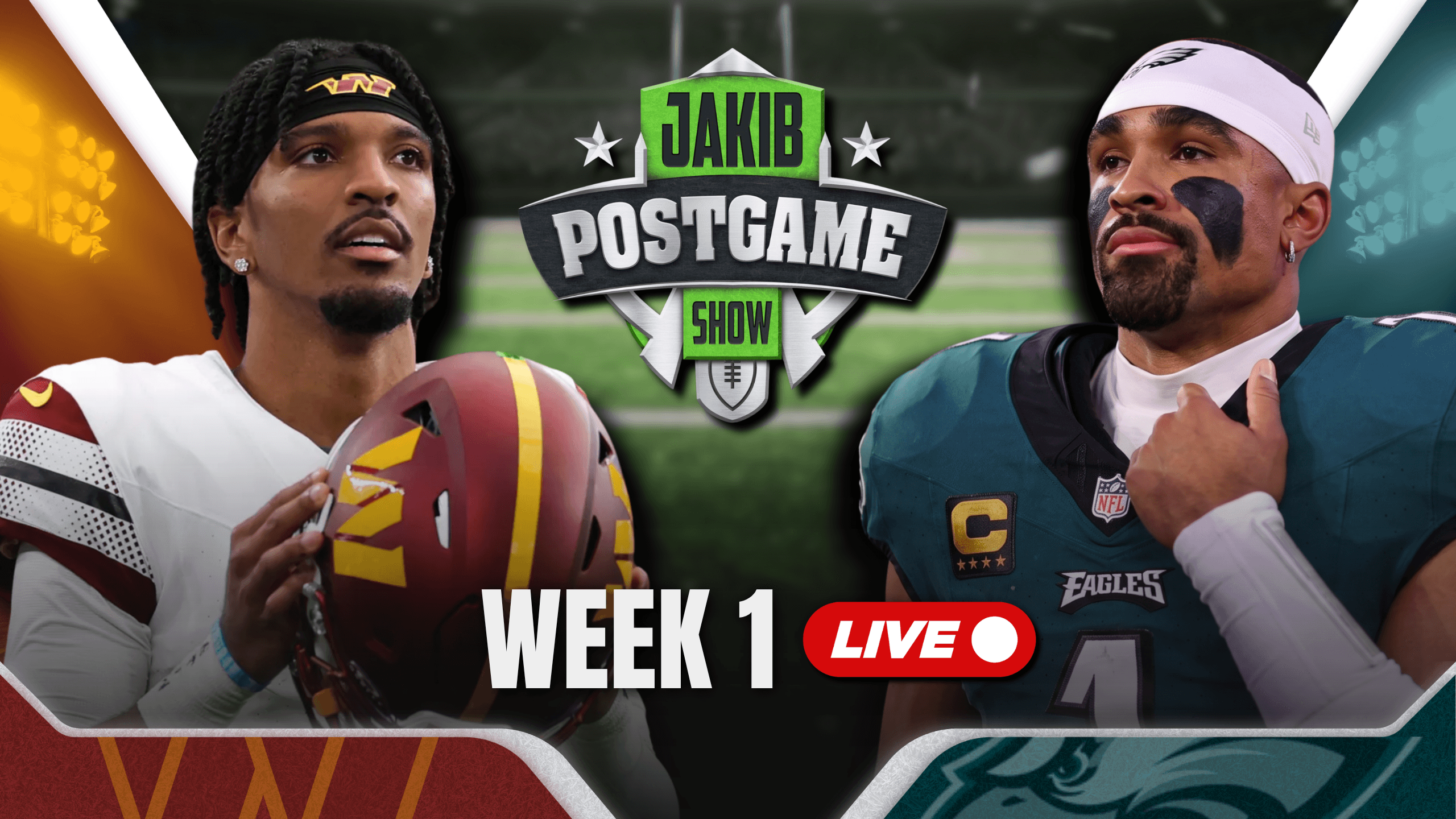 JAKIB Postgame Show — Philadelphia Eagles vs. Washington Commanders, Week 1
