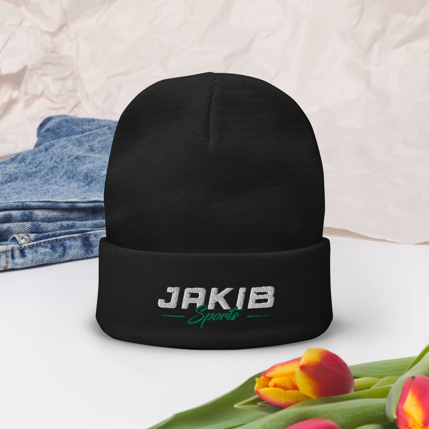 Classic JAKIB Beanie - White Logo