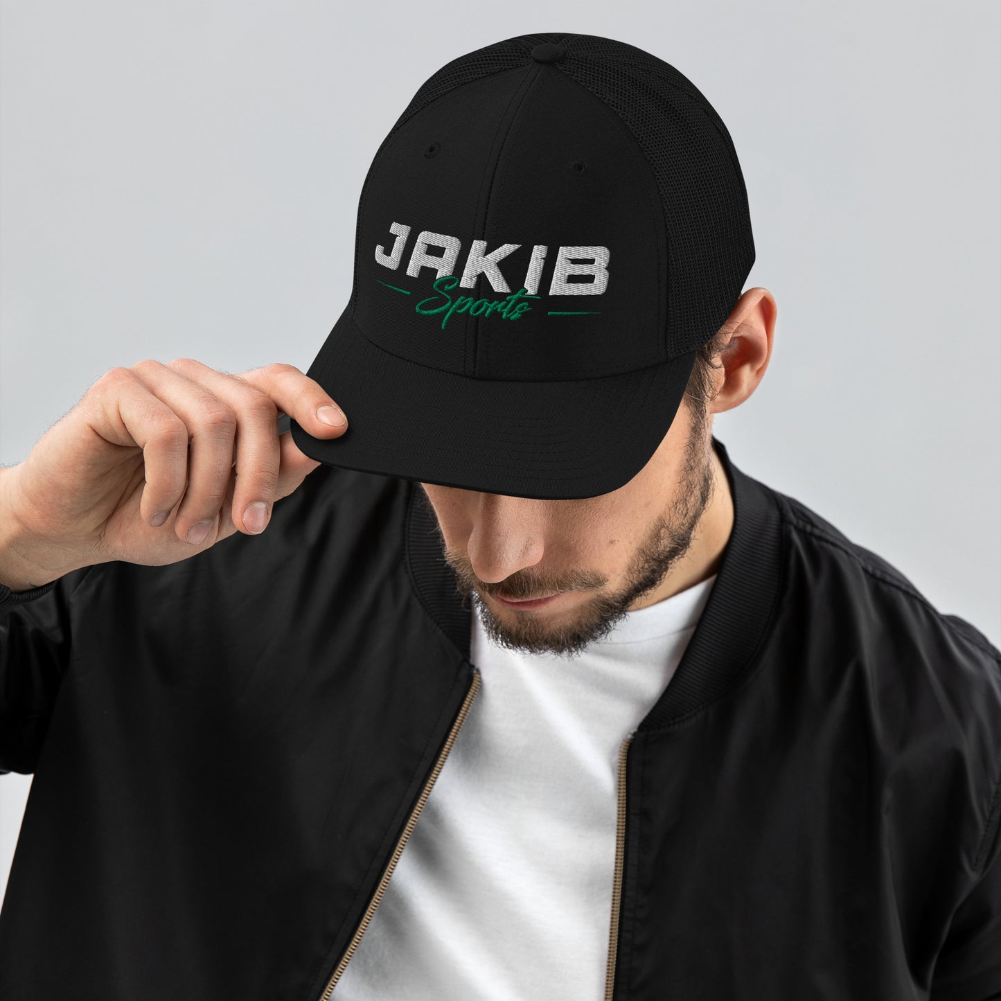 Classic JAKIB Trucker - White Logo